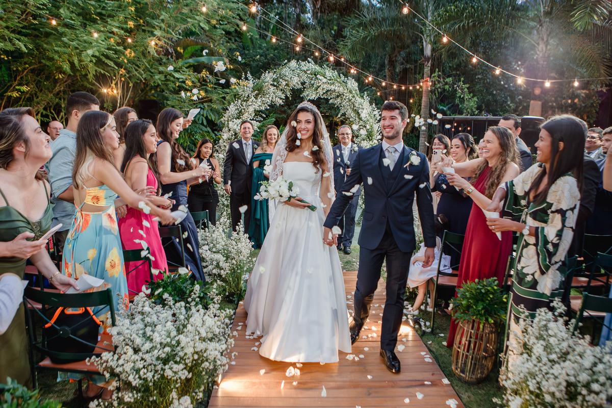 Caroline e Willian |Casamento ao ar livre | Espaço Ser | Fotografia de casamento RJ | Dois Focus