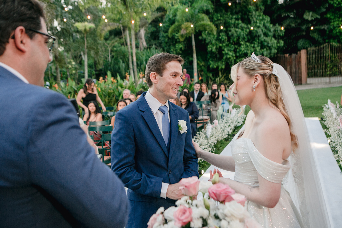 Casamento ao ar livre | Maria e Braden | Dois Focus Fotografia de Casamento | Fotógrafo de casamento RJ