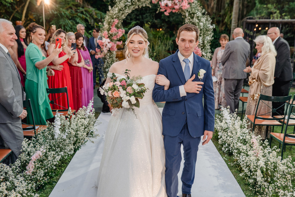 Casamento ao ar livre | Maria e Braden | Dois Focus Fotografia de Casamento | Fotógrafo de casamento RJ