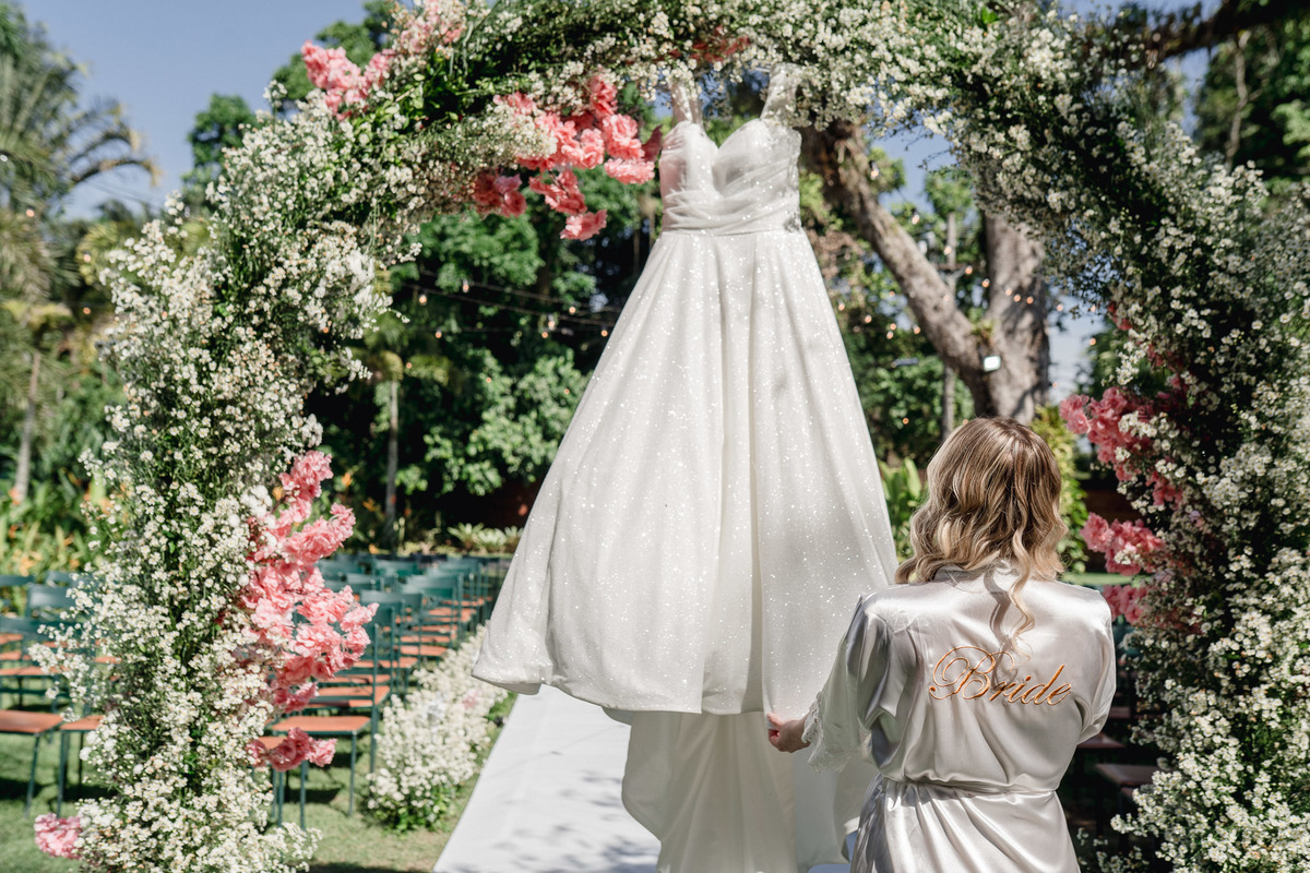 Casamento ao ar livre | Maria e Braden | Dois Focus Fotografia de Casamento | Fotógrafo de casamento RJ