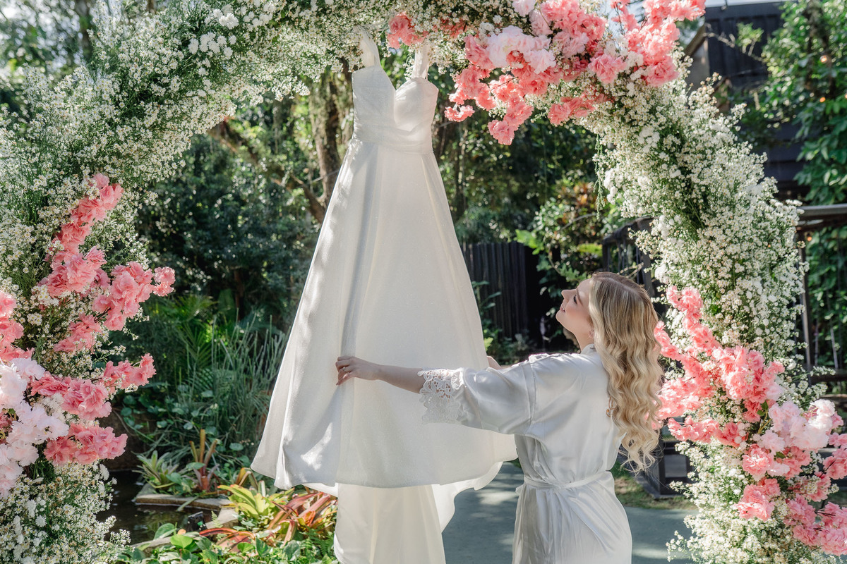 Casamento ao ar livre | Maria e Braden | Dois Focus Fotografia de Casamento | Fotógrafo de casamento RJ