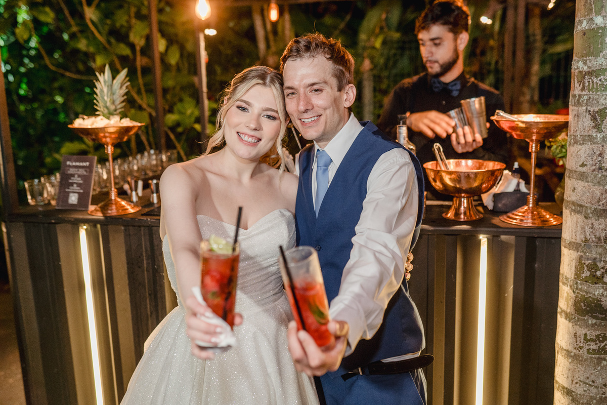 Casamento ao ar livre | Maria e Braden | Dois Focus Fotografia de Casamento | Fotógrafo de casamento RJ