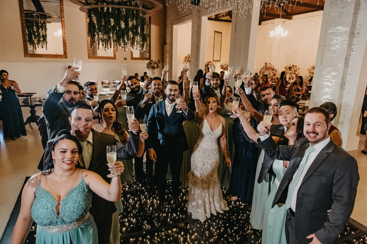 Villaggio Europeo - Casamento Fabi e Yuri - Casamento em São Paulo - Casamento em SP - Doisfocus - Fotografia de Casamento.