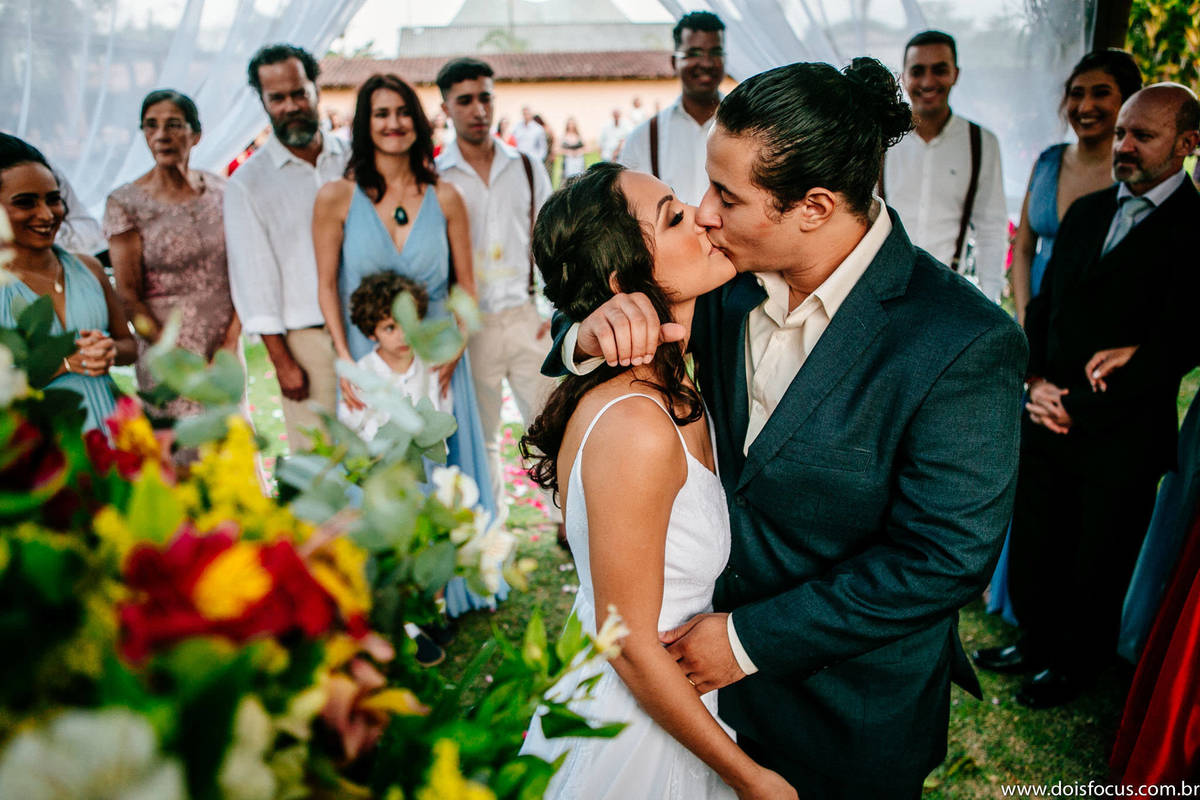 Fotografia  RJ -  Fotógrafo de Casamento - Casamento Juliana e Gabriel - Dois Focus Fotografia de Casamento.