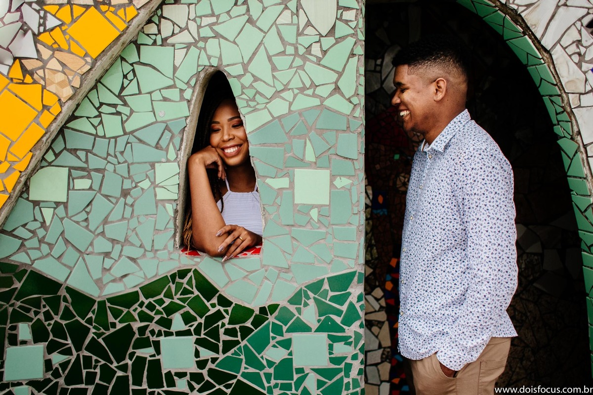 Fotografia  RJ - Préwedding - Ensaio no  Centro Rio de Janeiro - Fotógrafo de Casamento -  Ensaio Daiene e Jorge - Dois Focus Fotografia de Casamento - The maze rio - Ensaio pré casamento - Ensaio casal - Fotografia de casamento RJ.
