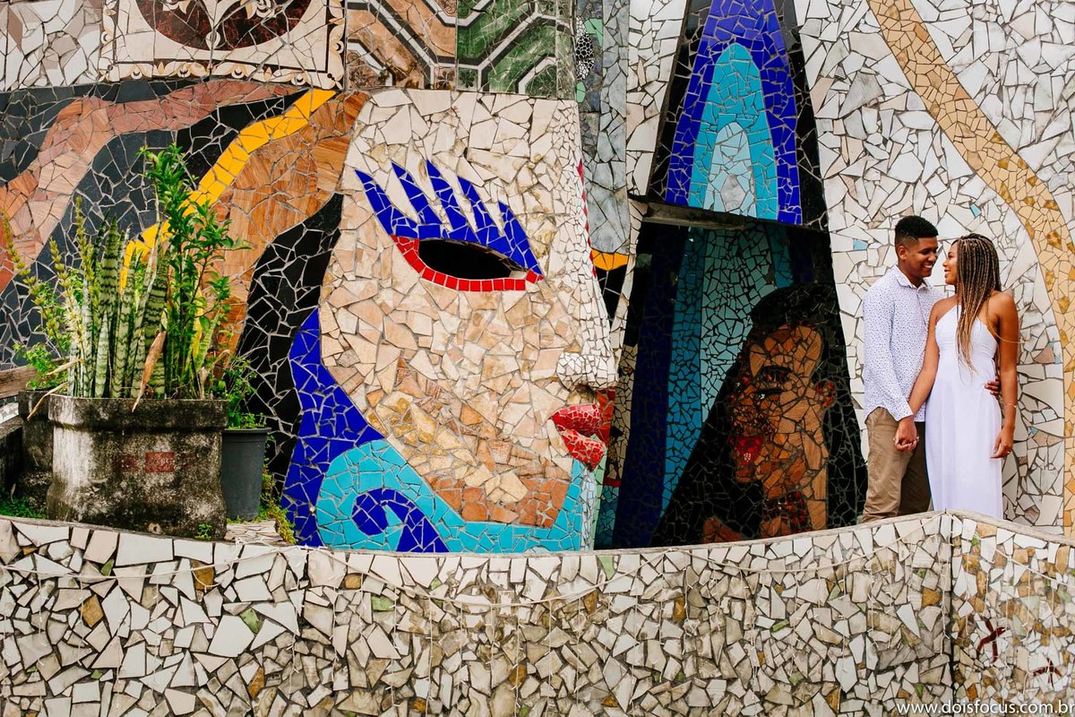 Fotografia  RJ - Préwedding - Ensaio no  Centro Rio de Janeiro - Fotógrafo de Casamento -  Ensaio Daiene e Jorge - Dois Focus Fotografia de Casamento - The maze rio - Ensaio pré casamento - Ensaio casal - Fotografia de casamento RJ - Ensaio de noivos.