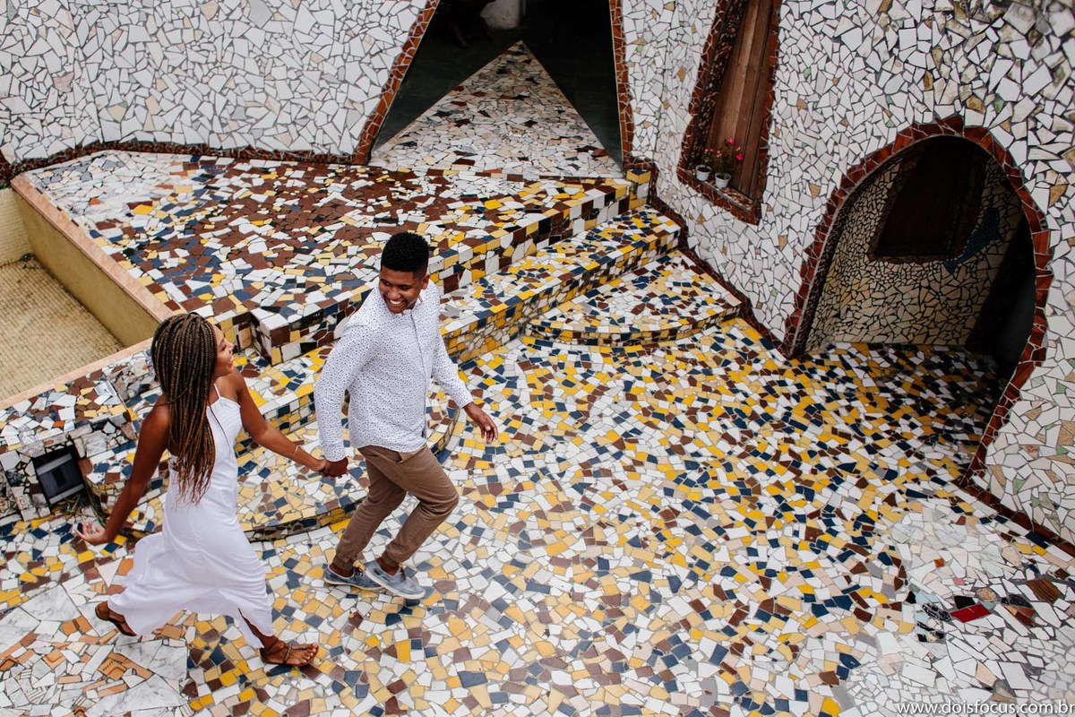 Fotografia  RJ - Préwedding - Ensaio no  Centro Rio de Janeiro - Fotógrafo de Casamento -  Ensaio Daiene e Jorge - Dois Focus Fotografia de Casamento - The maze rio - Ensaio pré casamento - Ensaio casal - Fotografia de casamento RJ - Ensaio de noivos.