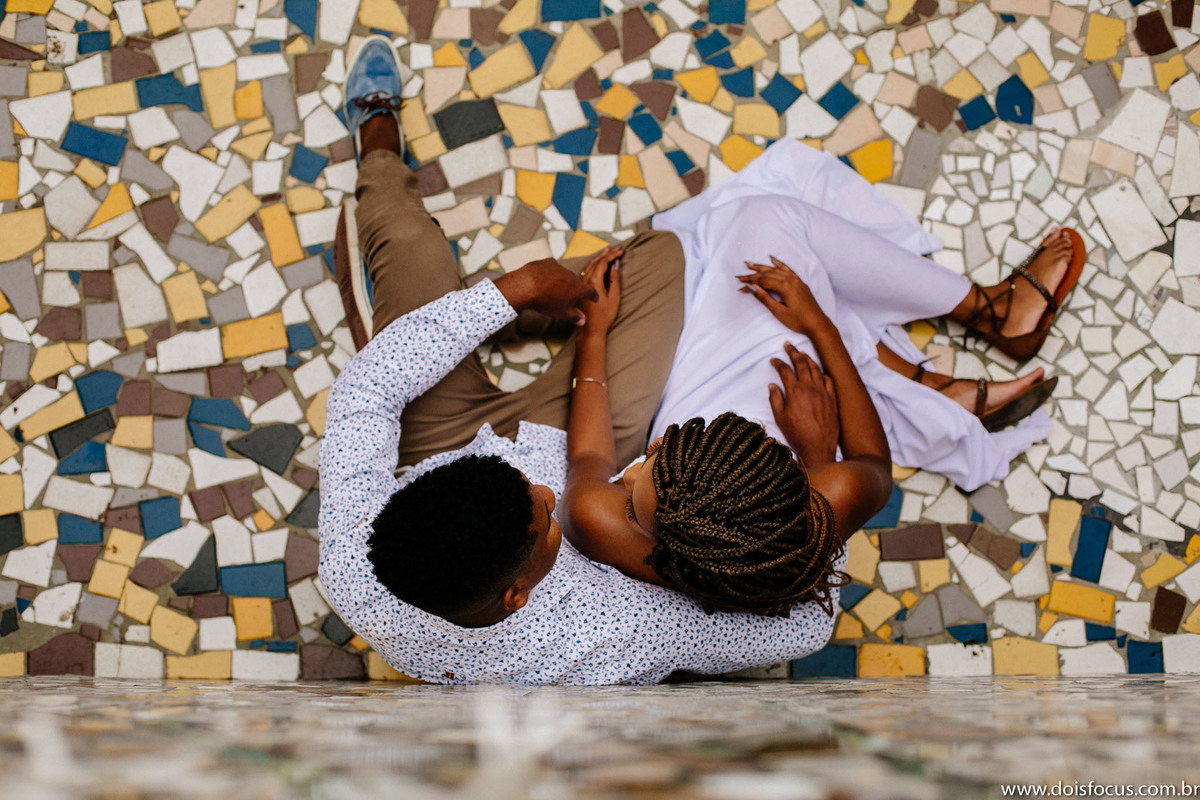 Fotografia  RJ - Préwedding - Ensaio no  Centro Rio de Janeiro - Fotógrafo de Casamento -  Ensaio Daiene e Jorge - Dois Focus Fotografia de Casamento