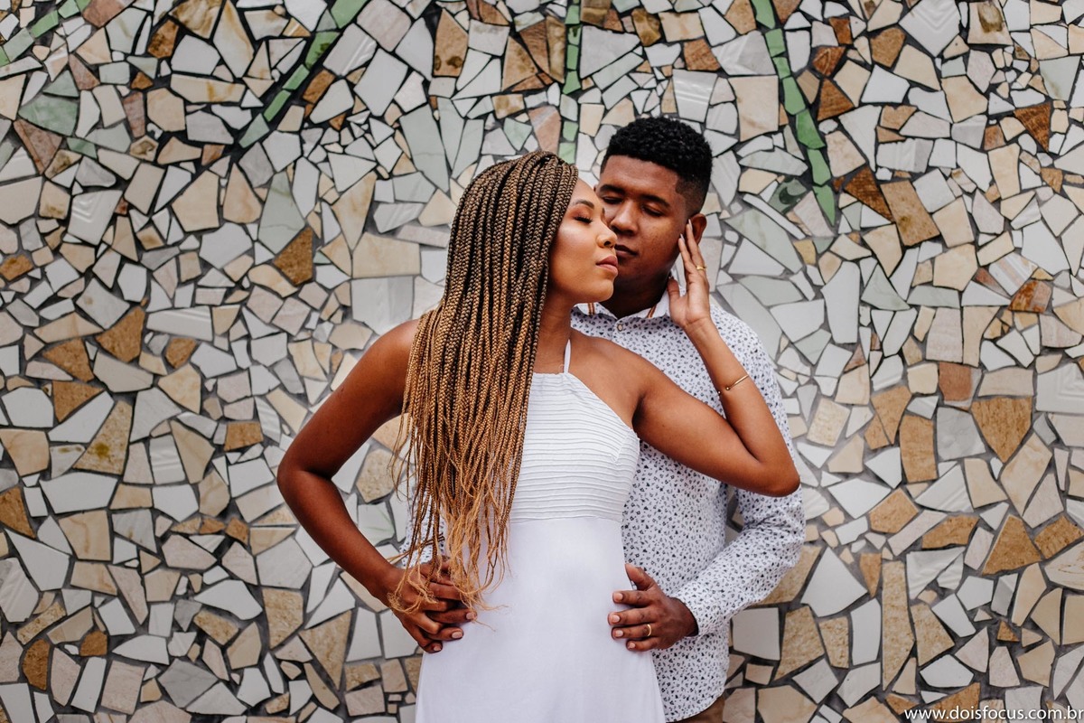Fotografia  RJ - Préwedding - Ensaio no  Centro Rio de Janeiro - Fotógrafo de Casamento -  Ensaio Daiene e Jorge - Dois Focus Fotografia de Casamento