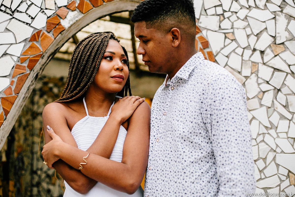 Fotografia  RJ - Préwedding - Ensaio no  Centro Rio de Janeiro - Fotógrafo de Casamento -  Ensaio Daiene e Jorge - Dois Focus Fotografia de Casamento