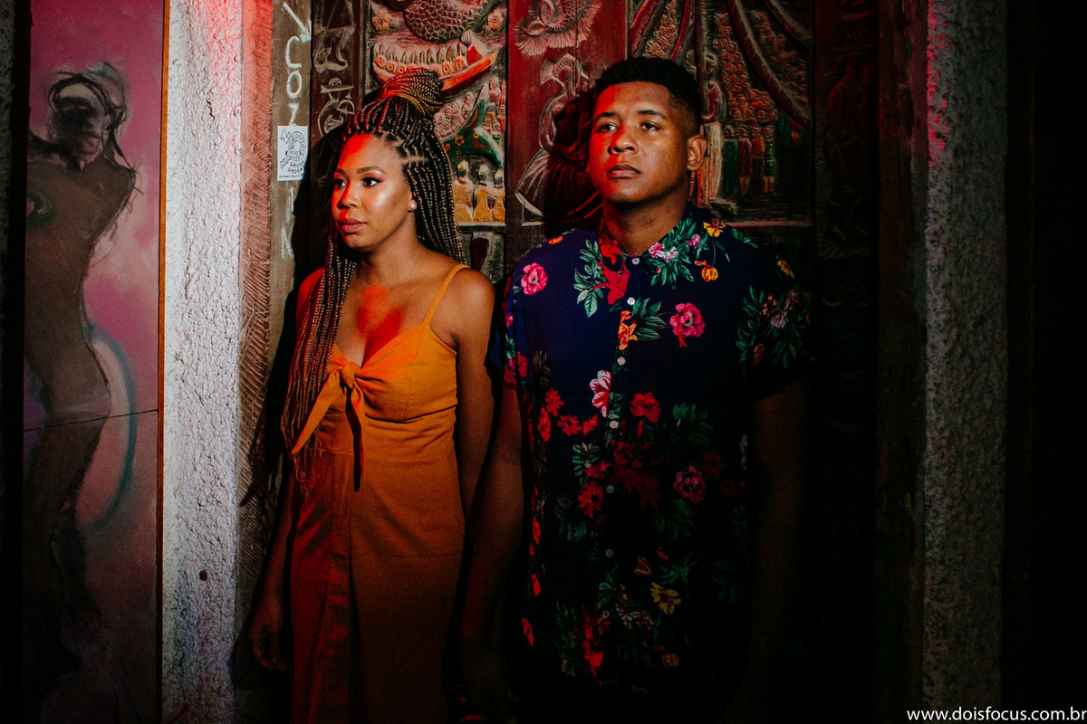 Fotografia  RJ - Préwedding - Ensaio no  Centro Rio de Janeiro - Fotógrafo de Casamento -  Ensaio Daiene e Jorge - Dois Focus Fotografia de Casamento - The maze rio - Ensaio pré casamento - Ensaio casal - Fotografia de casamento RJ - Ensaio de noivos.