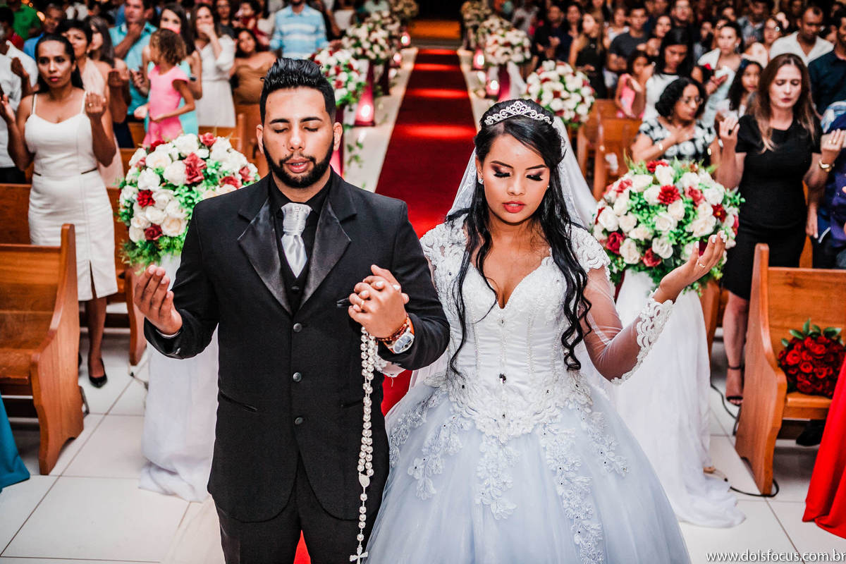 Fotografia  RJ -  Fotógrafo de Casamento - Casamento Naiane e Clebson - Casamento em Posse Goiás - Casamento Regional - Dois Focus Fotografia de Casamento.