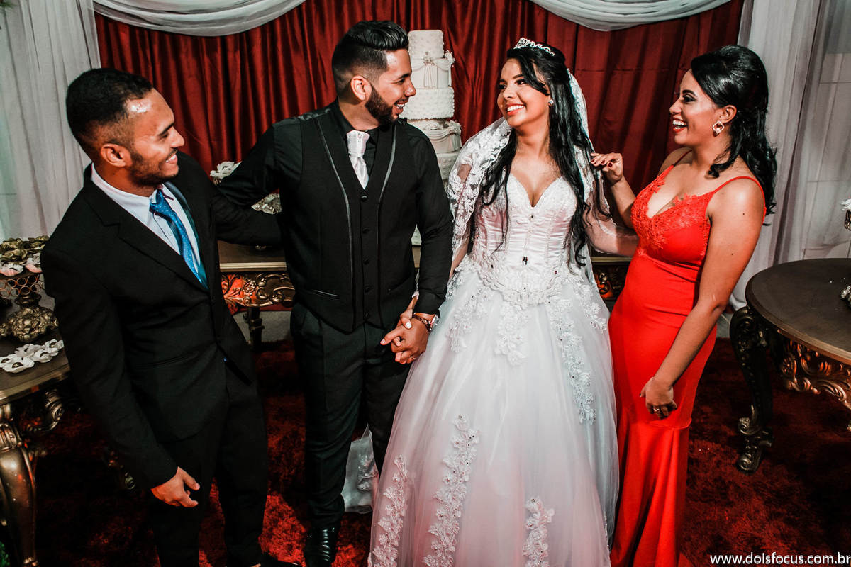 Fotografia  RJ -  Fotógrafo de Casamento - Casamento Naiane e Clebson - Casamento em Posse Goiás - Casamento Regional - Dois Focus Fotografia de Casamento.