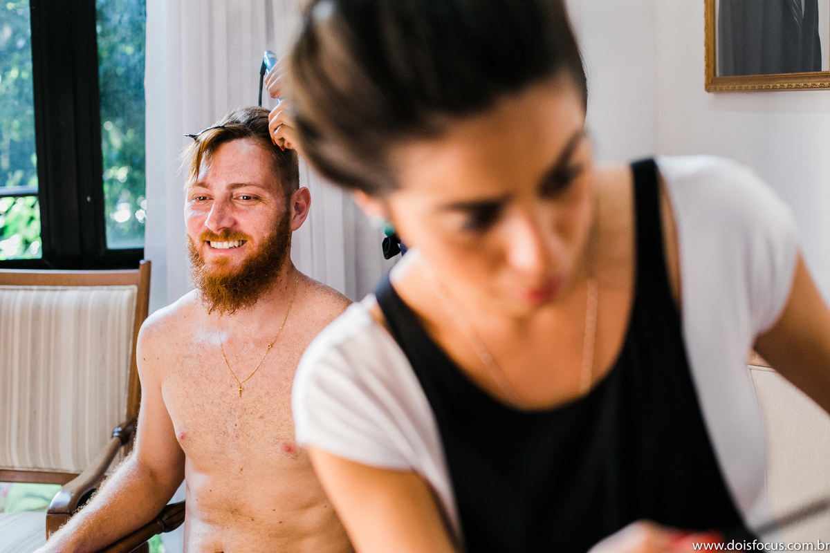 Fotografia  RJ -  Fotógrafo de Casamento - Casamento Catarina e Gabriel - Dois Focus Fotografia de Casamento - Making of noiva - Fotografia de casamento.