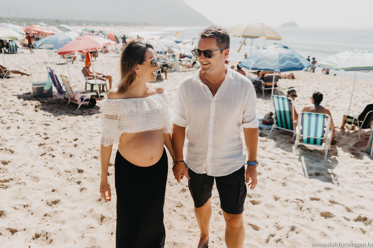 Ensaio Gestante em Grumari