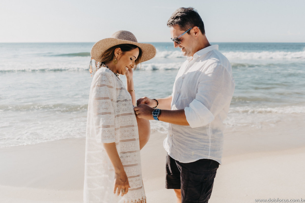 Ensaio Gestante em Grumari