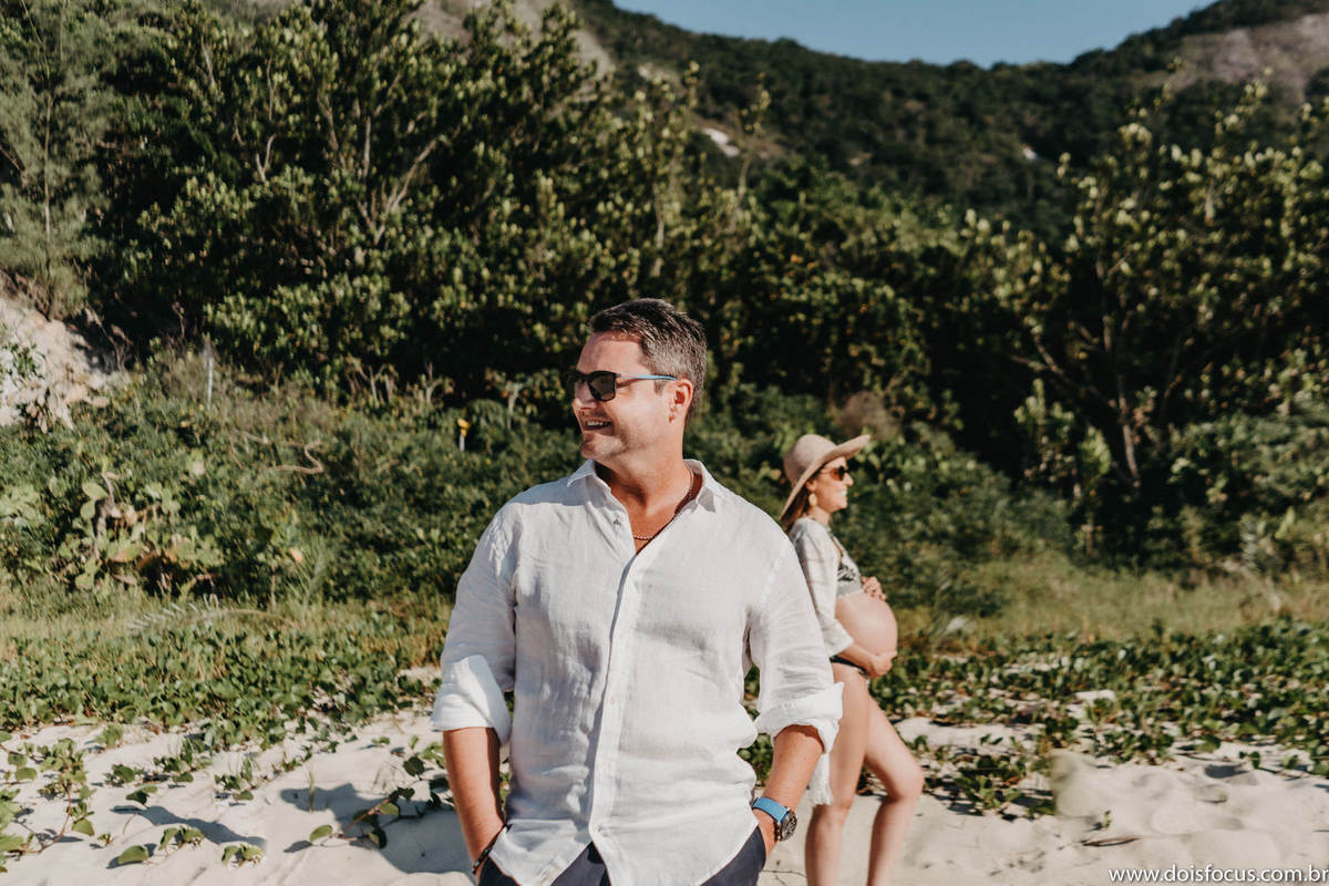 Ensaio Gestante em Grumari