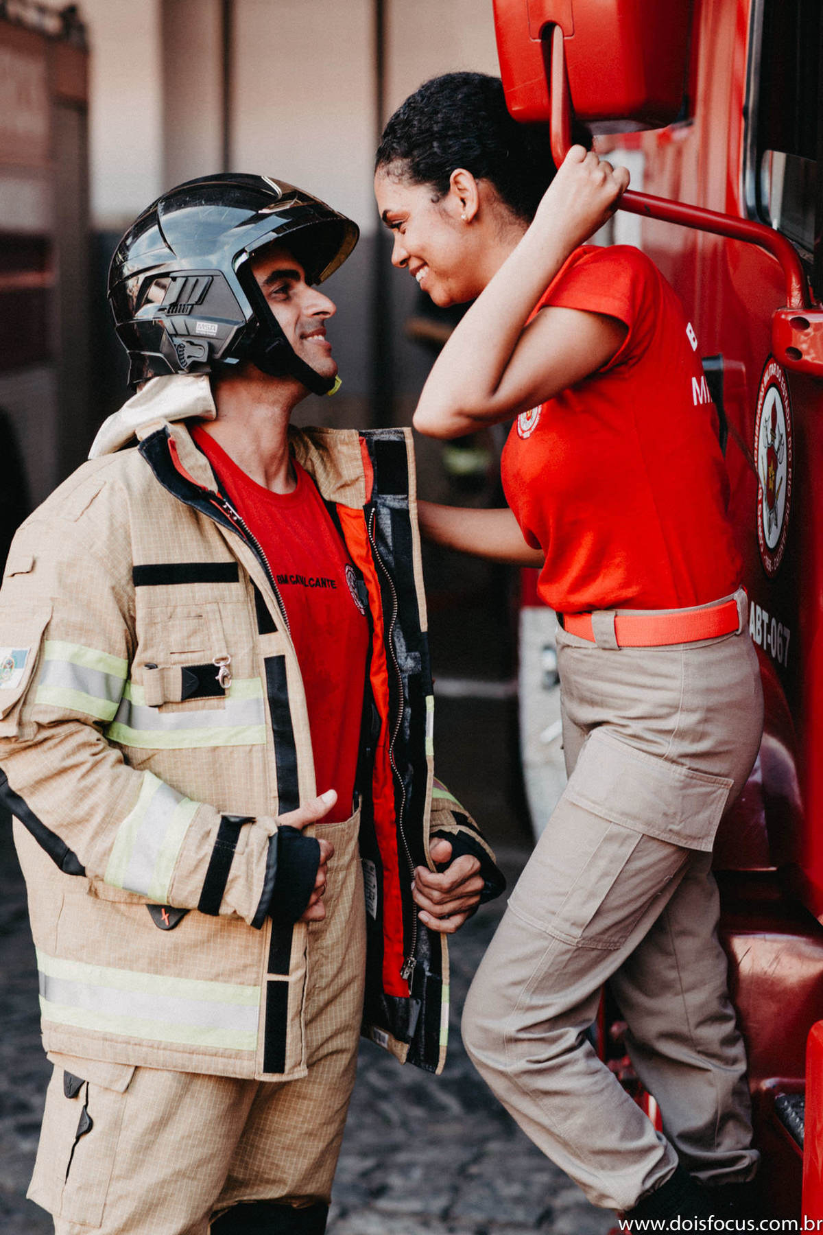Fotografo de casamento Rio de Janeiro, Fotografia de Casamento RJ - Pré wedding no  Quartel Central do Corpo de Bombeiros
