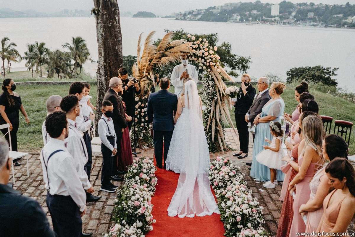 Casamento - fotografia de casamento - casamento em Niterói - fotos de casamento - igreja histórica de são Francisco