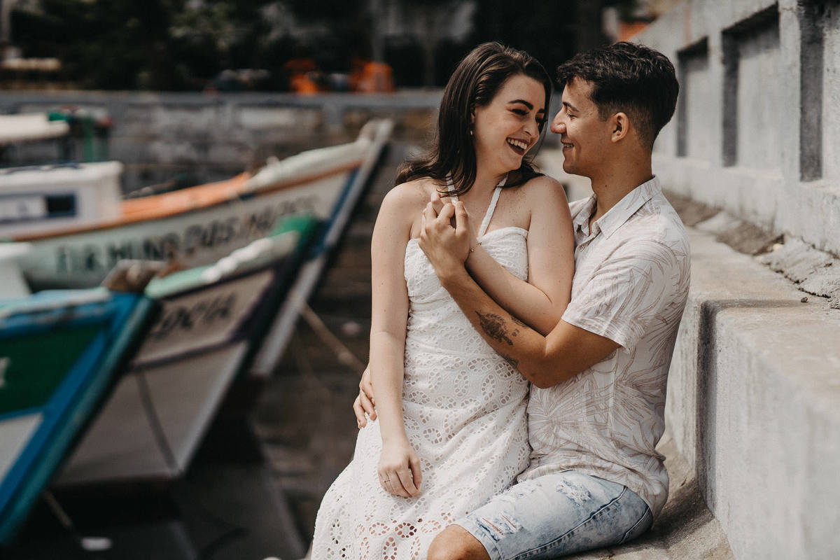 Casal apaixonado na Urca - Pré wedding - Matheus Sant'Anna - @matheussantannapatisserie - Fotógrafo de Casamento  - Rio de Janeiro - Urca - Ensaio na Urca