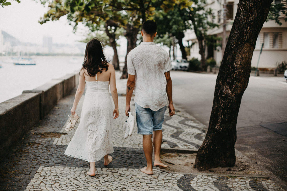 Casal apaixonado na Urca - Pré wedding - Matheus Sant'Anna - @matheussantannapatisserie - Fotógrafo de Casamento  - Rio de Janeiro - Urca - Ensaio na Urca