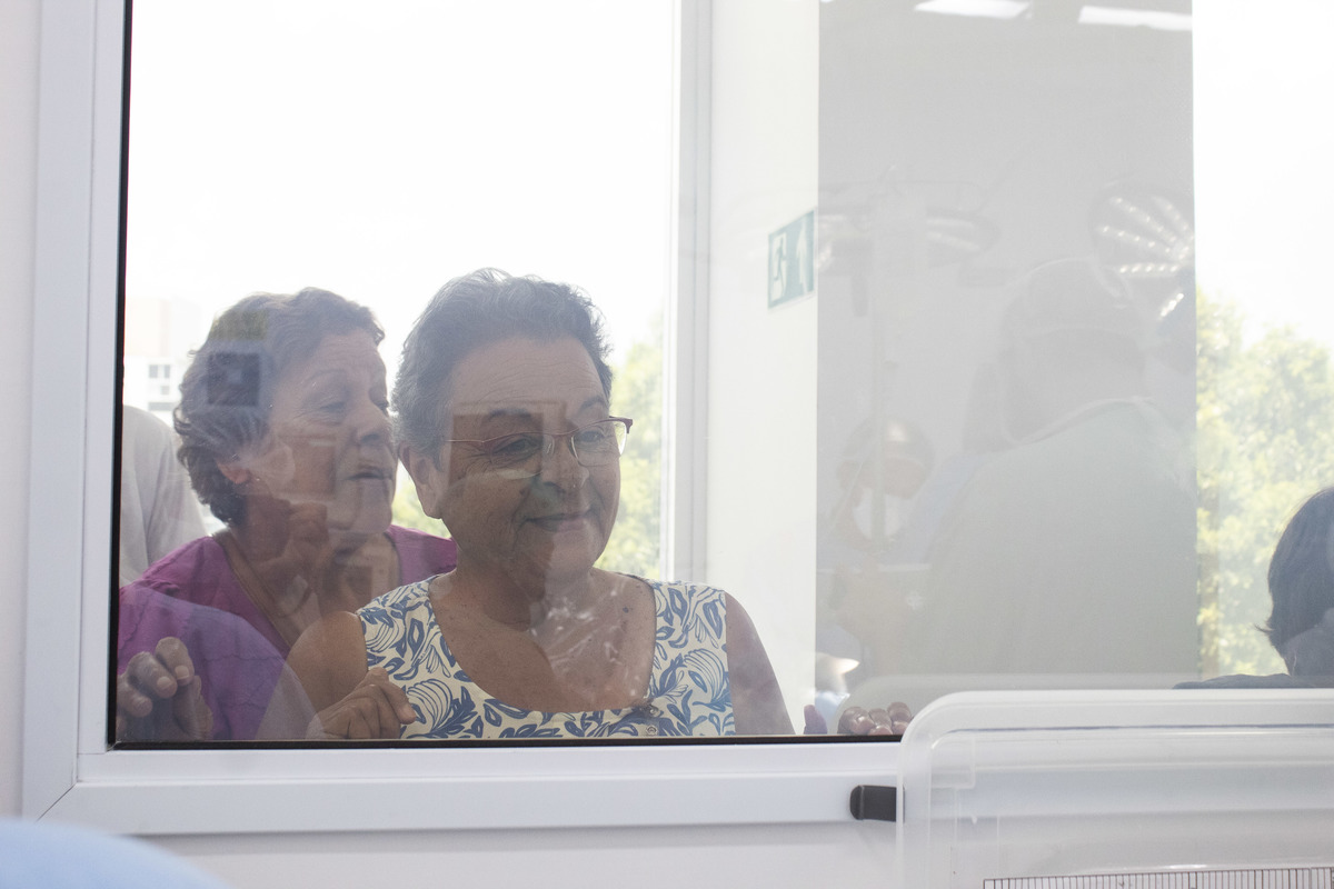 Família à espera