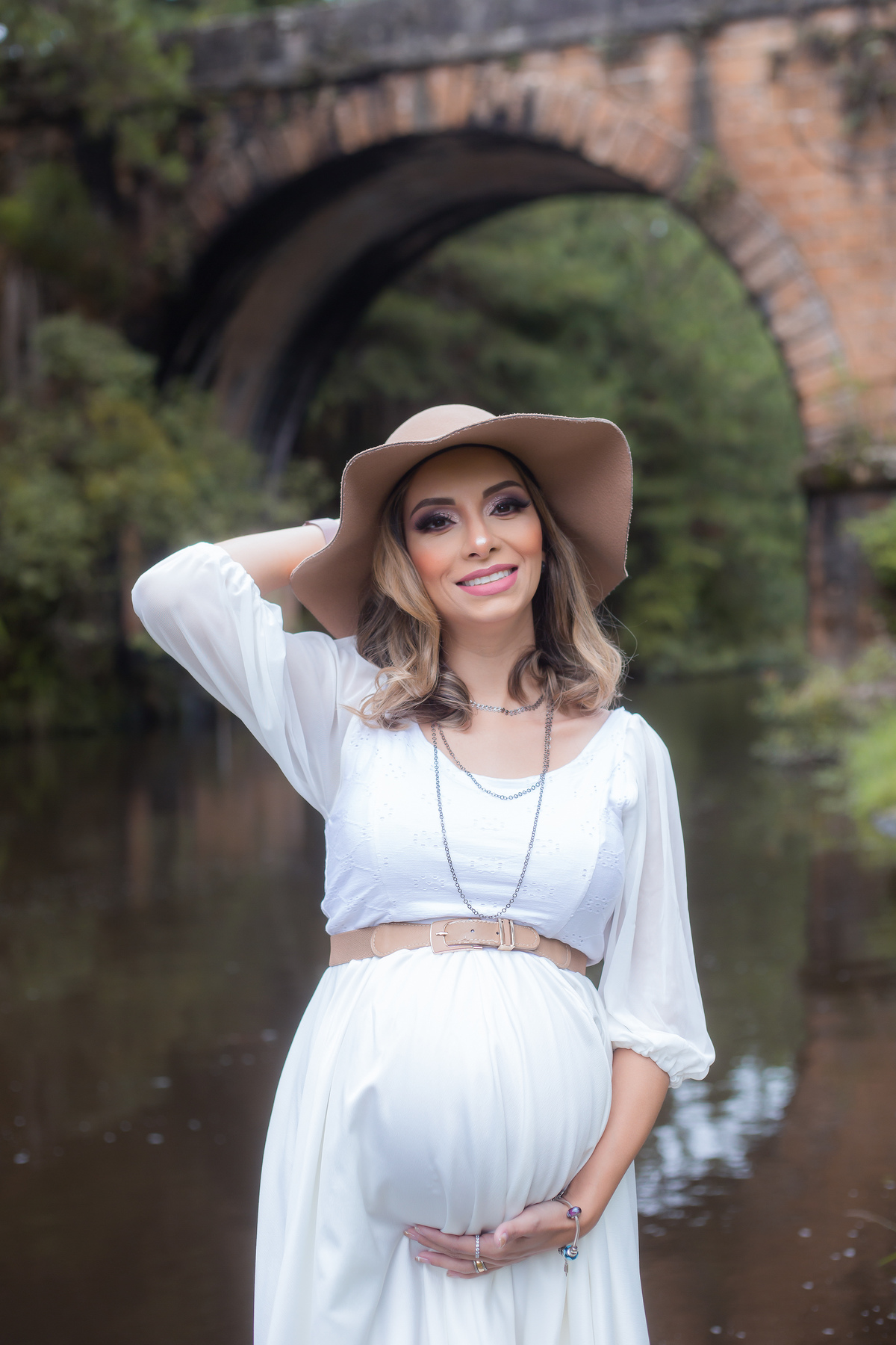 Gestação, família, acompanhamento, praia, cidade, campo.