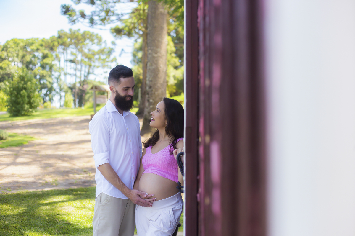 Gestação, família, acompanhamento, praia, cidade, campo.