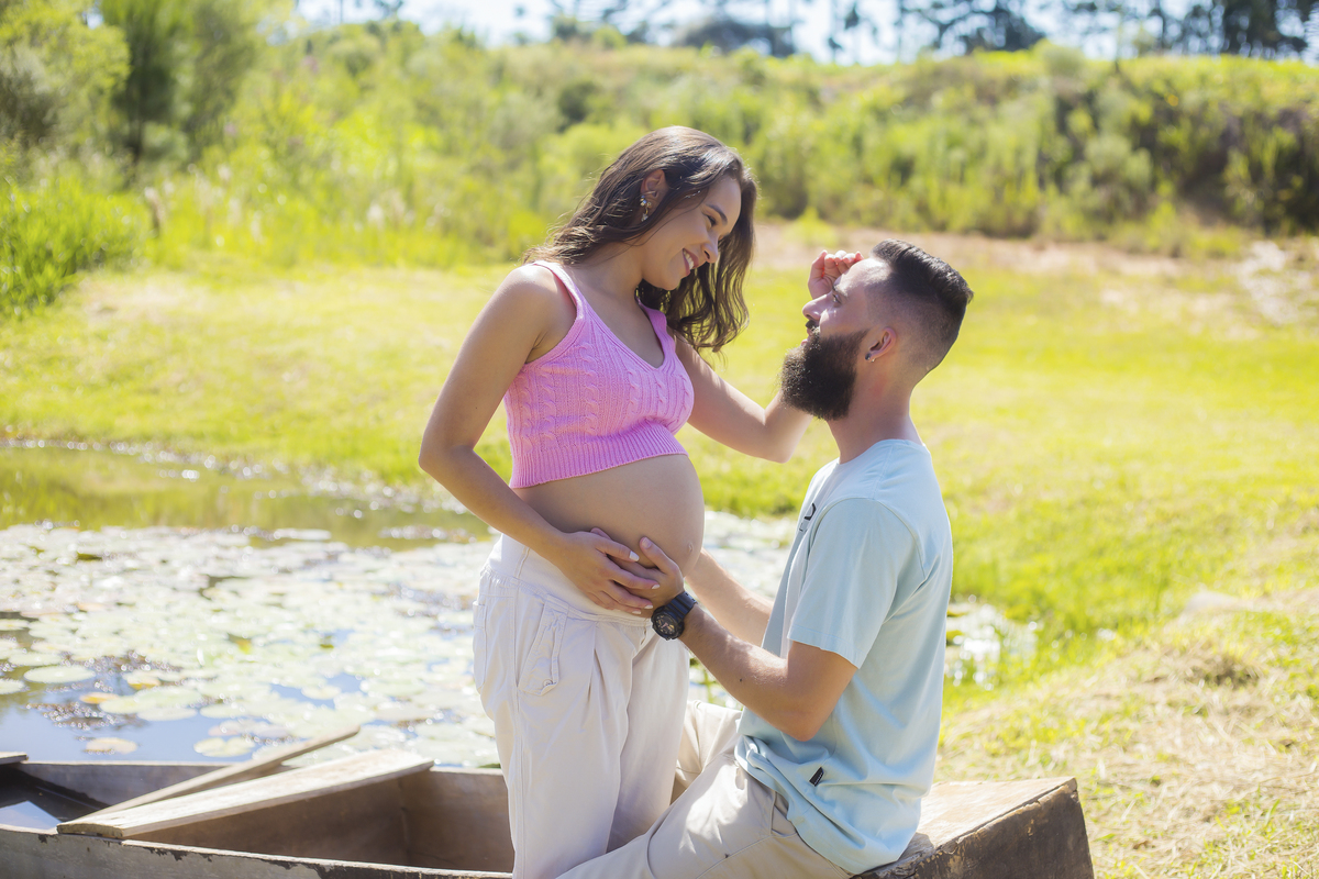 Gestação, família, acompanhamento, praia, cidade, campo.