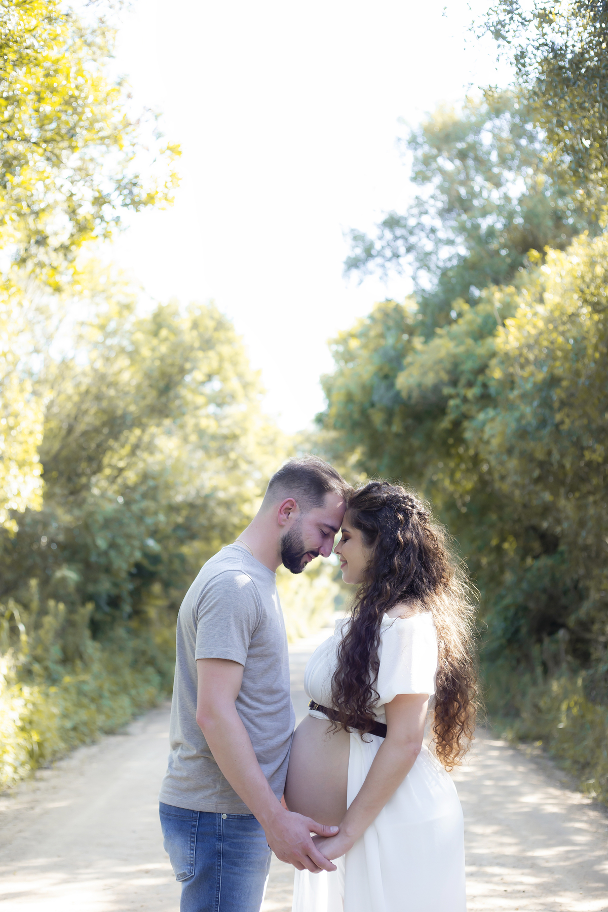 Gestação, família, acompanhamento, praia, cidade, campo.