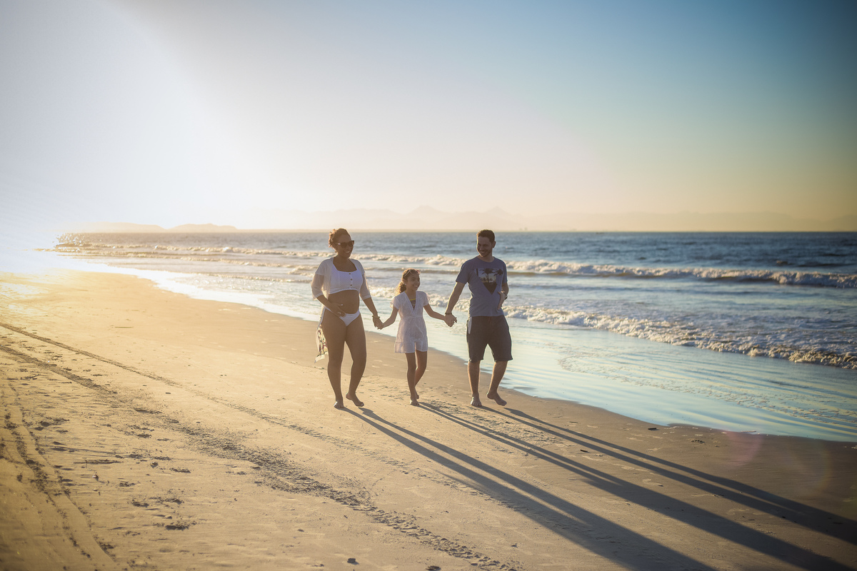 Gestação, família, casa, campo, cidade, praia, acompanhamento.