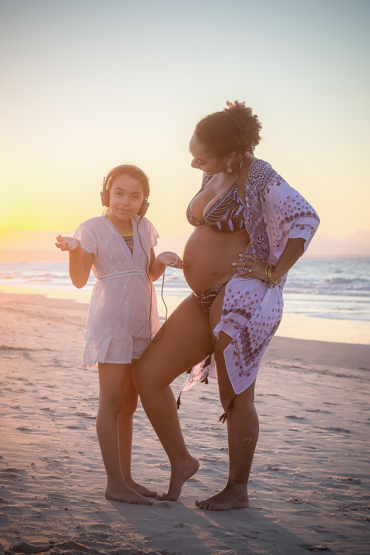 Gestação, família, casa, campo, cidade, praia, acompanhamento.