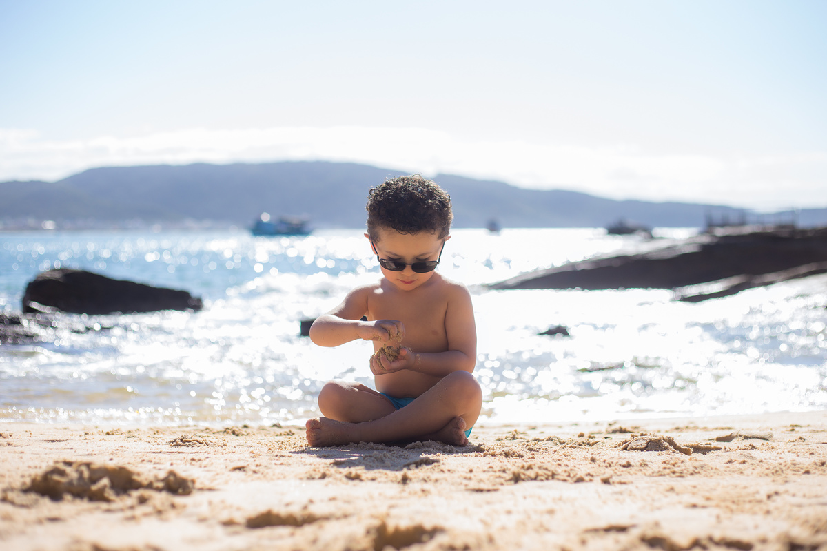 Família, mãe, filha, estância, praia, cidade, campo.