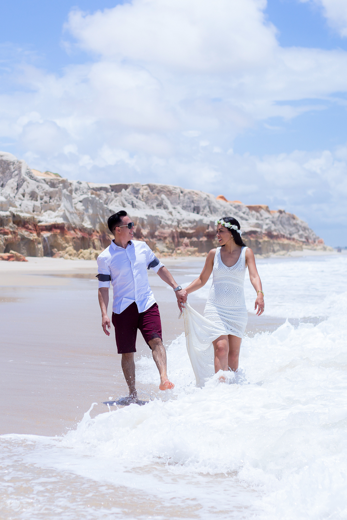 casal, amor, romance, praia, nordeste, fortaleza, brasil. 