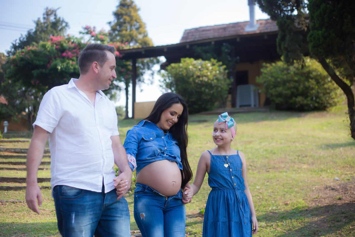 Gestação, família, acompanhamento, praia, cidade, campo.