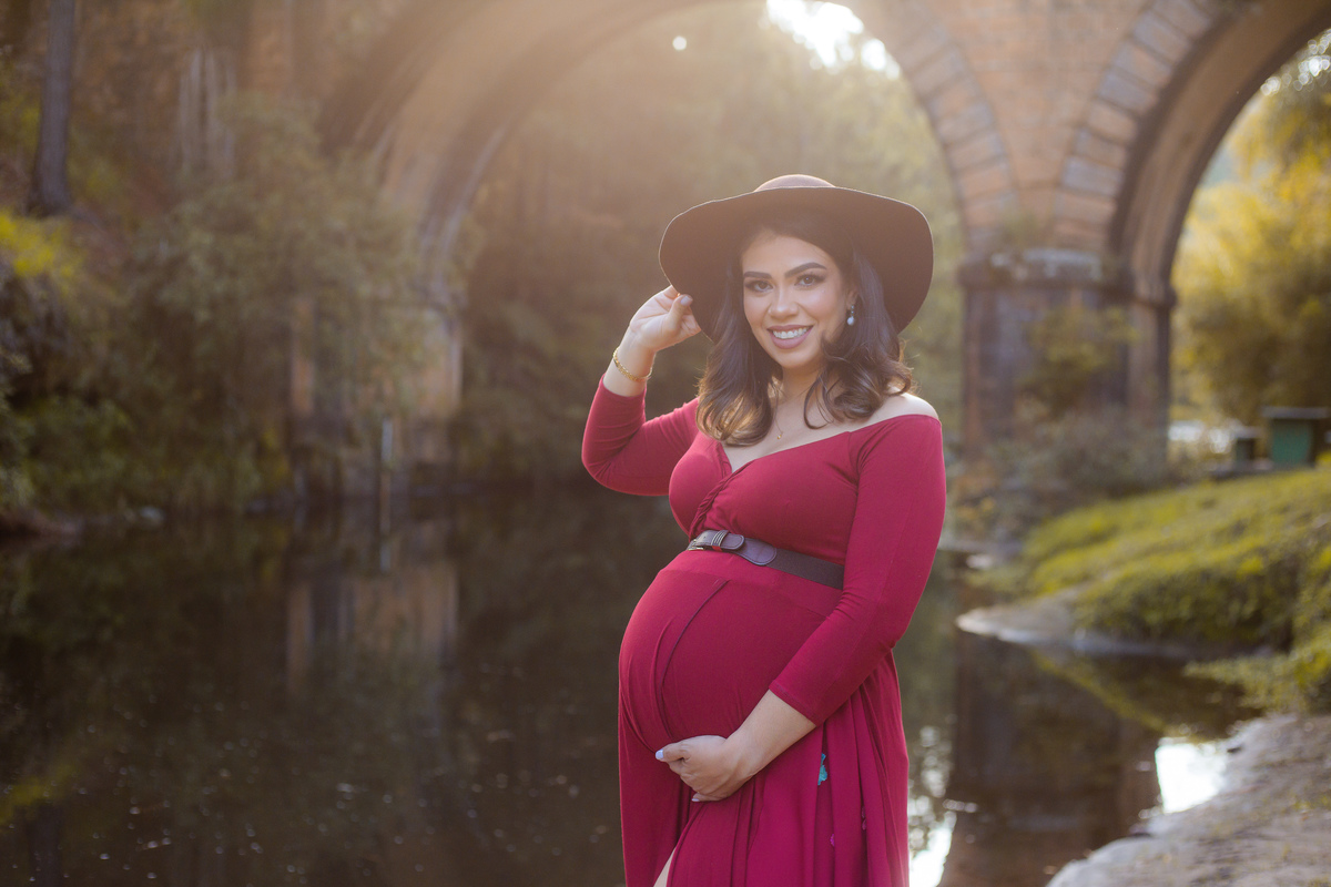 Gestante, família, campo, cidade, praia.