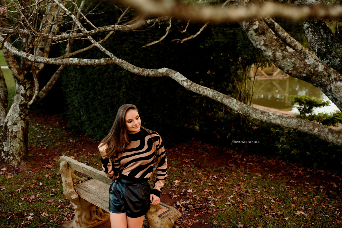 ensaio 15 anos fotografia bruna e welison nao me toque lagoa dos tres cantos tapera book fotografo