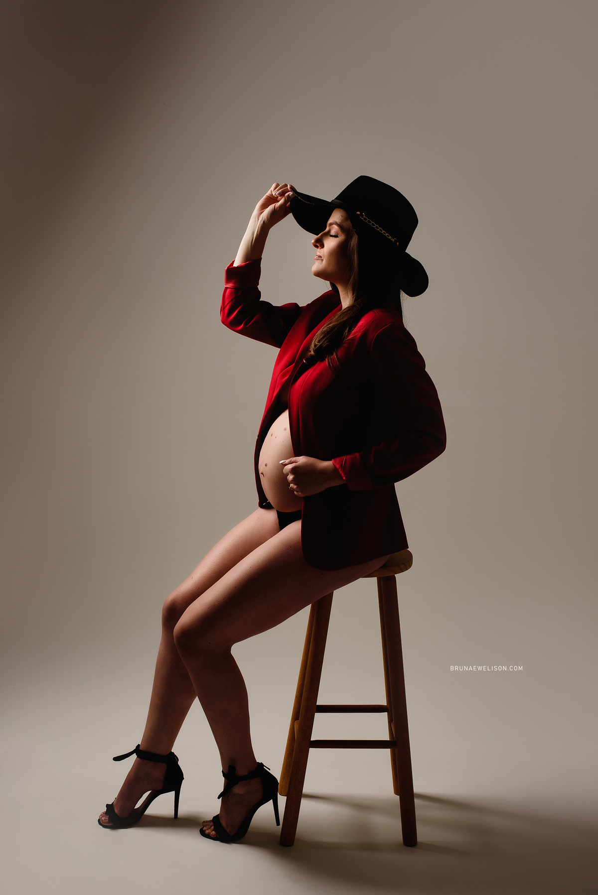 ensaio gestante estudio foto bruna e welison nao me toque fotografia gravida
