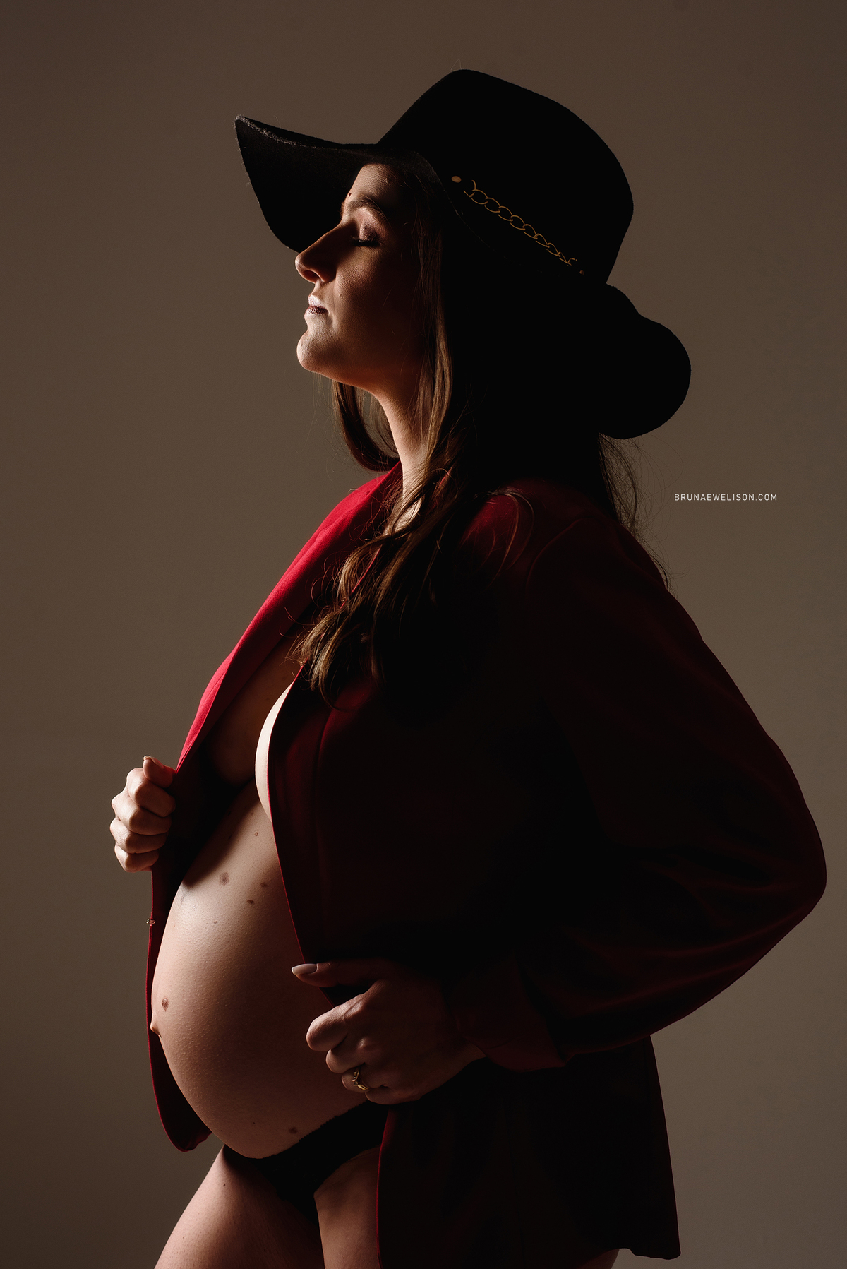 ensaio gestante estudio foto bruna e welison nao me toque fotografia gravida