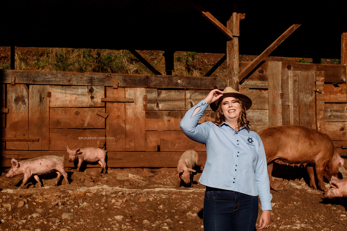 ensaio formatura fotografia agronomia foto formanda bruna e welison