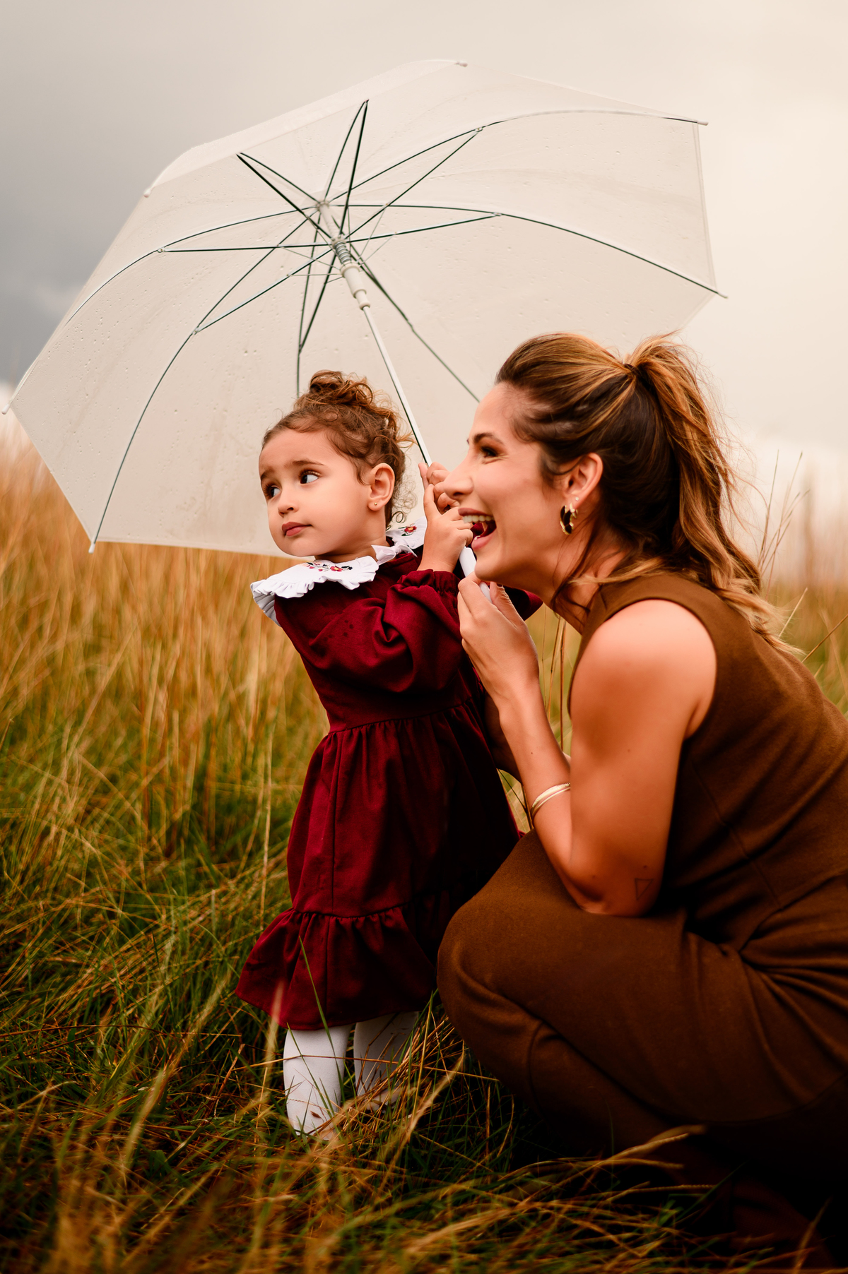 ensaio familia mae e filha ari soledade rs nao me toque bruna e welison