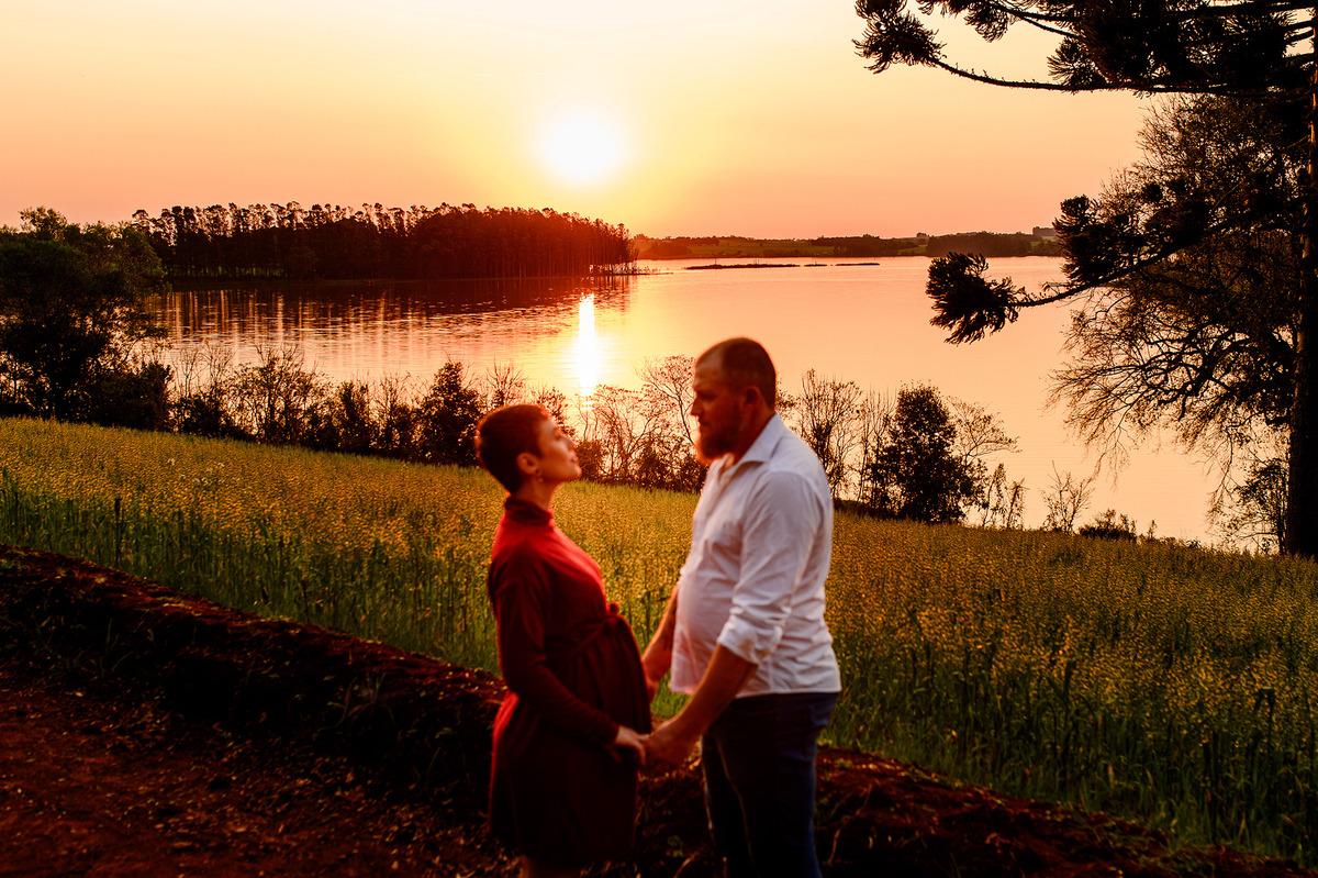ensaio gestante gravida fotografia bruna e welison foto por do sol lifestyle