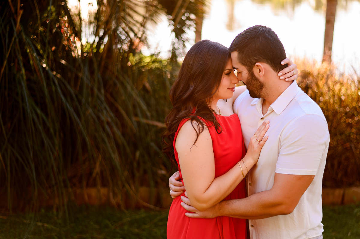 ensaio pré casamento externo casal foto bruna e welison lago das palmeiras