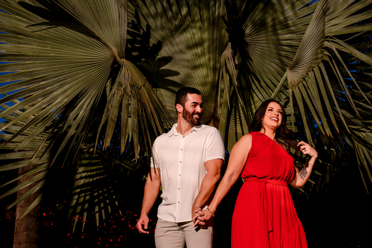 ensaio pré casamento externo casal foto bruna e welison lago das palmeiras