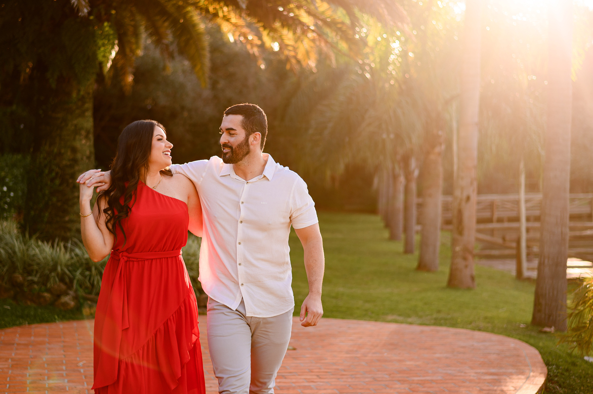 ensaio pré casamento externo casal foto bruna e welison lago das palmeiras