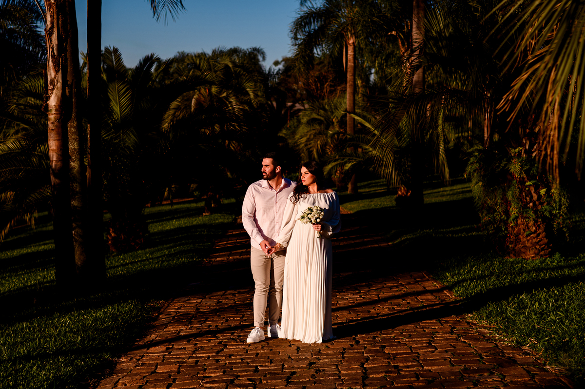 ensaio pré casamento externo casal foto bruna e welison lago das palmeiras