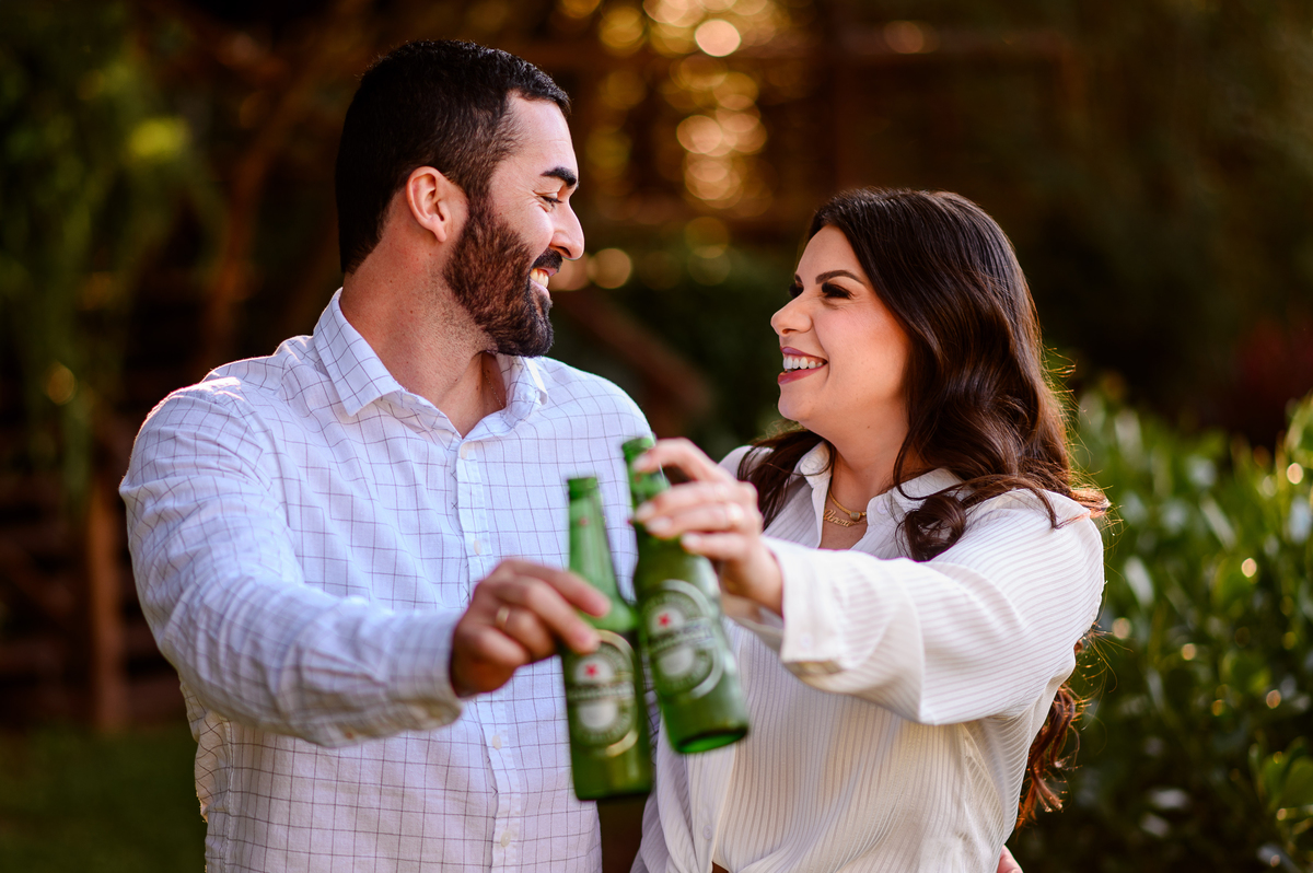 ensaio pré casamento externo casal foto bruna e welison lago das palmeiras