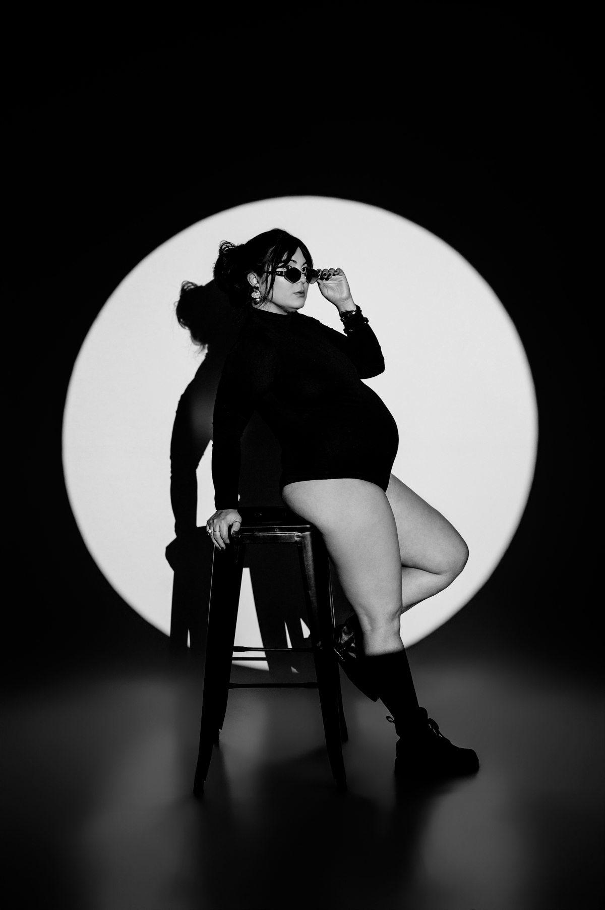 ensaio gestante estudio fotografo bruna e welison atemporal clean foto