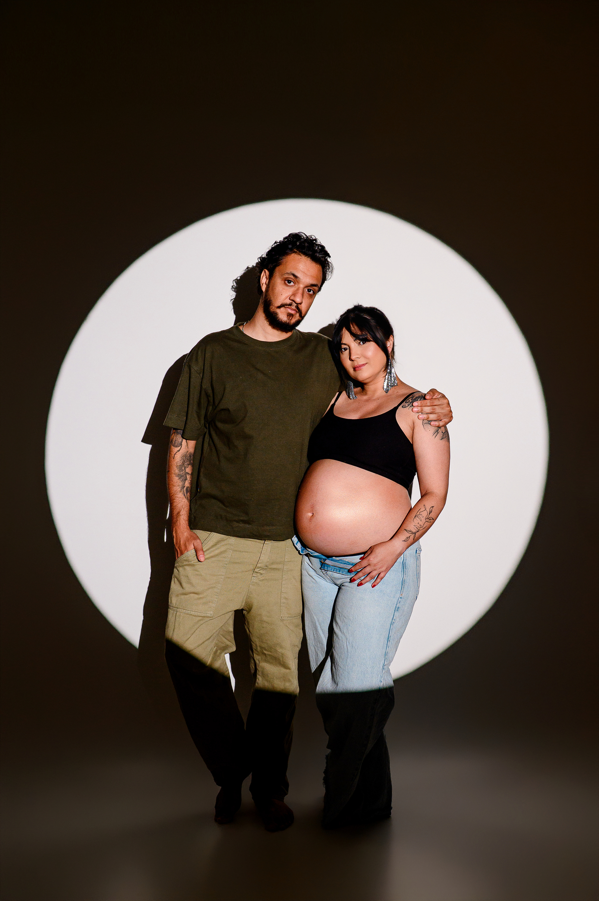 ensaio gestante estudio fotografo bruna e welison atemporal clean foto