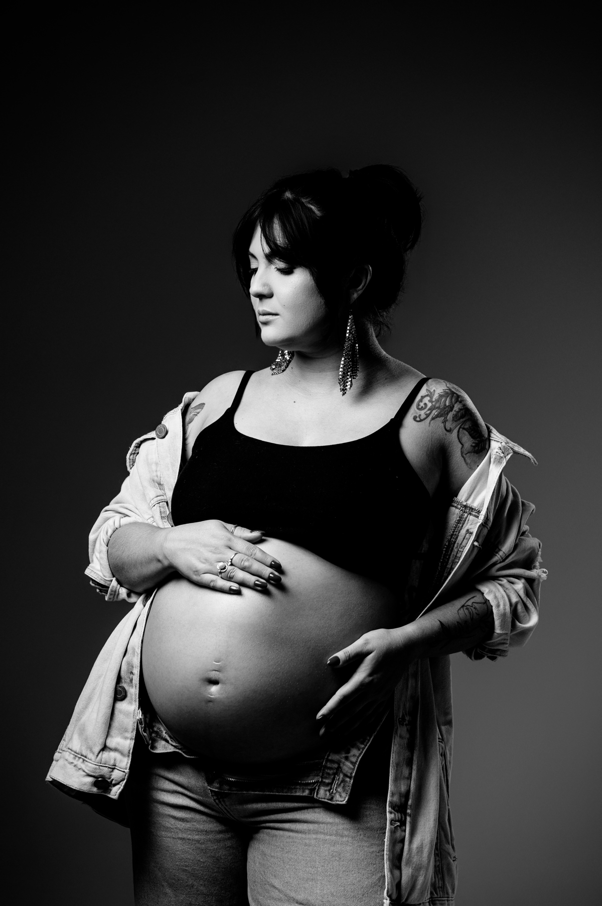 ensaio gestante estudio fotografo bruna e welison atemporal clean foto